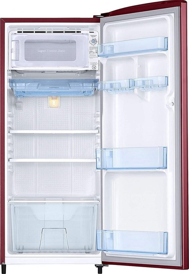 Single Door Samsung Flower Red Refrigerator